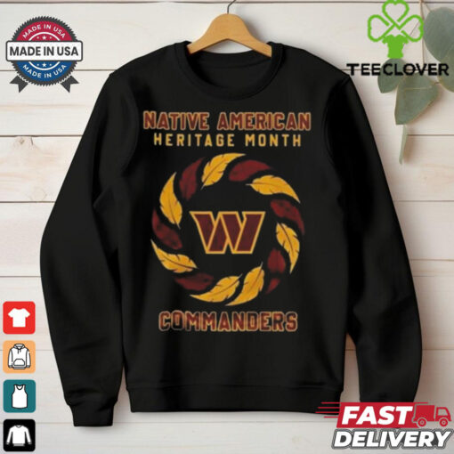 Official Washington Commanders Native American Heritage Month 2024 Shirt