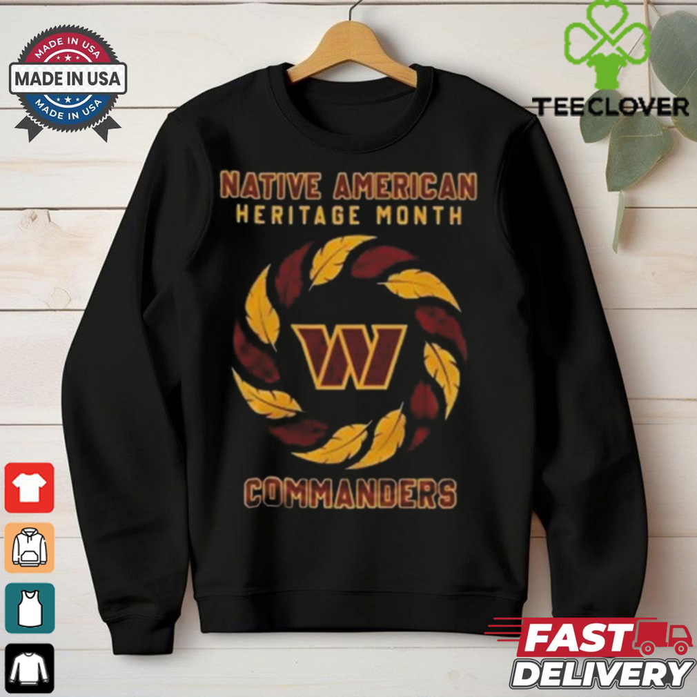 Official Washington Commanders Native American Heritage Month 2024 Shirt Official Washington Commanders Native American Heritage Month 2024 Shirt