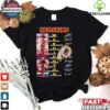 Official Washington Commanders Redskins Heartbeat T shirts