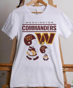 Official Washington Commanders Snoopy Charlie Brown Shirt