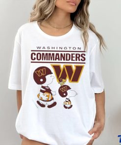 Official Washington Commanders Snoopy Charlie Brown Shirt