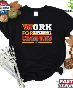 Official Washington Commanders Superbowl Champions 2025 shirt