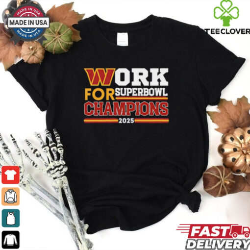 Official Washington Commanders Superbowl Champions 2025 shirt