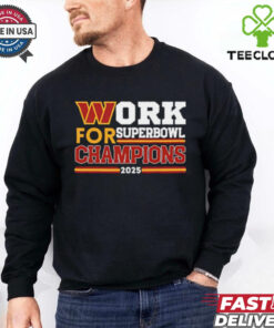 Official Washington Commanders Superbowl Champions 2025 shirt