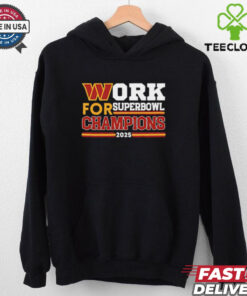 Official Washington Commanders Superbowl Champions 2025 shirt