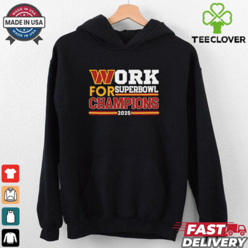Official Washington Commanders Superbowl Champions 2025 shirt