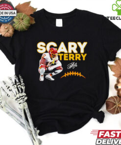 Official Washington Commanders Terry Mclaurin 17 Scary shirt