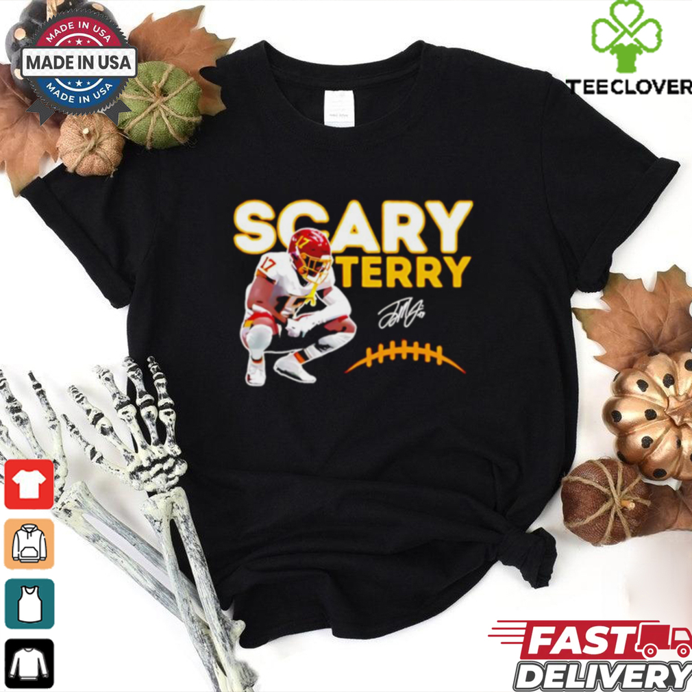 Official Washington Commanders Terry Mclaurin 17 Scary shirt Official Washington Commanders Terry Mclaurin 17 Scary shirt