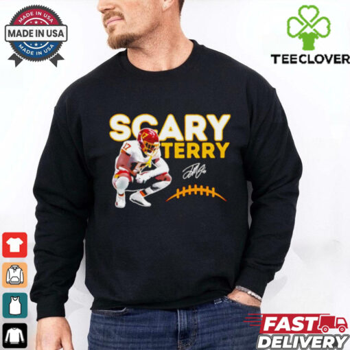 Official Washington Commanders Terry Mclaurin 17 Scary shirt