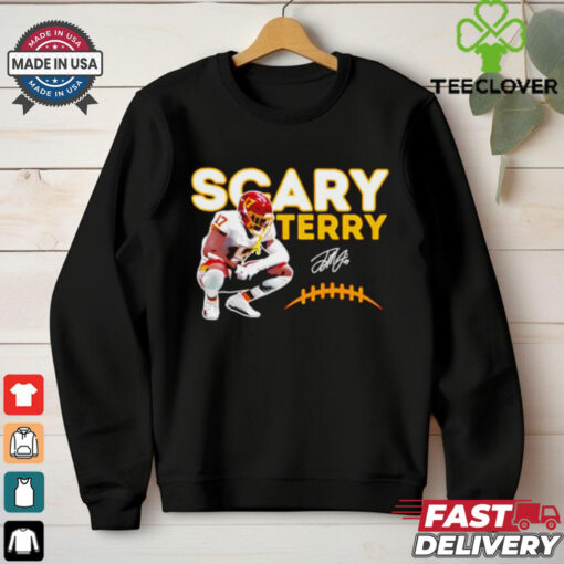 Official Washington Commanders Terry Mclaurin 17 Scary shirt