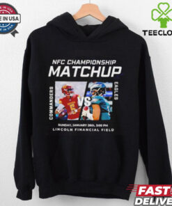 Official Washington Commanders Vs Philadelphia Eagles At Lincoln Financial Field On Sunday January 26th 2025 shirt
