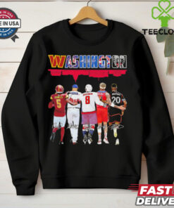 Official Washington DC Sports Legends Collaboration shirt