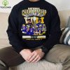 Official Washington Huskies vs Michigan Football 2024 National Championship Houston, Tx Signatures Shirt