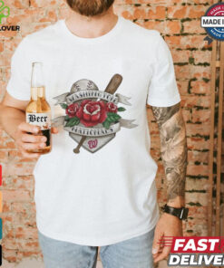 Official Washington Nationals Tattoo Rose 2024 Shirt