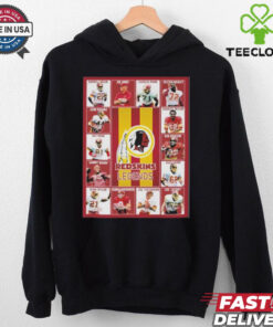Official Washington Redskin Legends Players Blanket Shirt