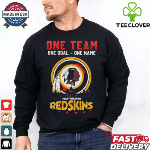 Official Washington Redskins One Team, One Goal 1932 Forever Redskins Pride Shirt