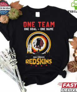 Official Washington Redskins One Team, One Goal 1932 Forever Redskins Pride Shirt