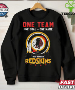 Official Washington Redskins One Team, One Goal 1932 Forever Redskins Pride Shirt