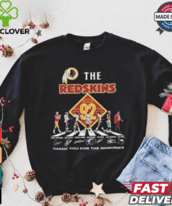 Official Washington Redskins Thank You For The Memories Of 92 Years 1932 2024 T Shirt