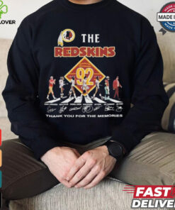 Official Washington Redskins Thank You For The Memories Of 92 Years 1932 2024 T Shirt