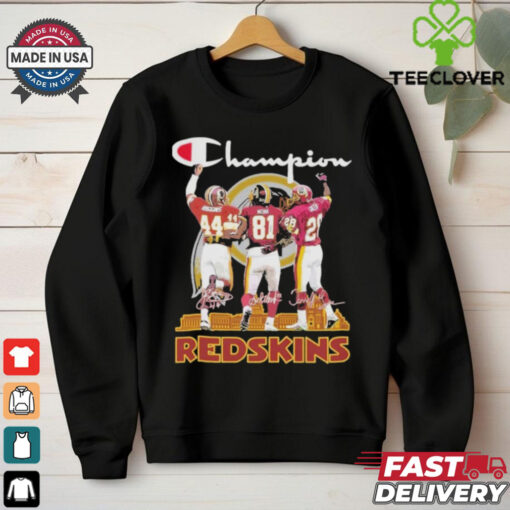 Official Washington Redskins The Champions The Legends Of Team History T Shirt