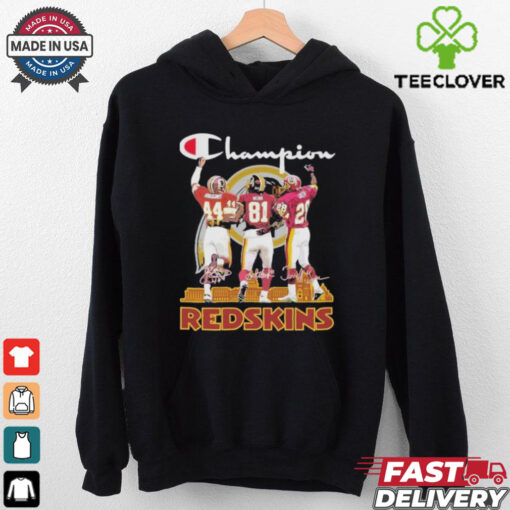Official Washington Redskins The Champions The Legends Of Team History T Shirt