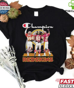 Official Washington Redskins The Champions The Legends Of Team History T Shirt