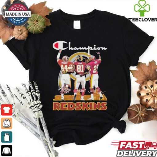 Official Washington Redskins The Champions The Legends Of Team History T Shirt