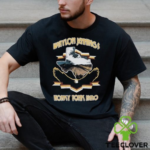 Official Waylon Jennings Honky Tonk Hero Shirt