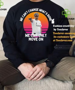 Official We Can’t Change What’s Done We Can Only Move On Turkish Shooter Vintage Retro Olympic Paris 2024 t shirt