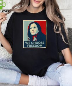 Official We Choose Freedom Kamala Harris 2024 Retro T Shirt