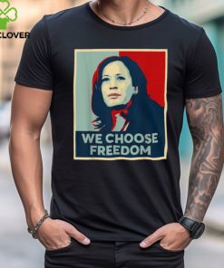 Official We Choose Freedom Kamala Harris 2024 Retro T Shirt