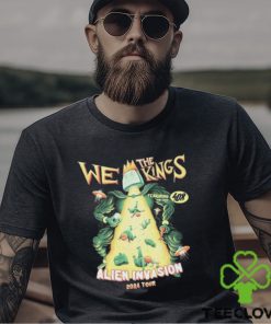 Official We The King Alien Invasion Tour 2024 Shirt