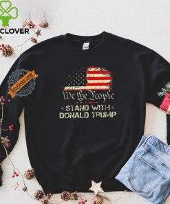 Official We The People Stand With Donald Trump 2024 American Flag T Shirt 1 Official We The People Stand With Donald Trump 2024 American Flag T Shirt