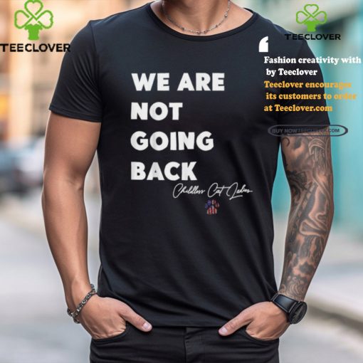 Official We are not going back childless cat ladies America flag T shirt