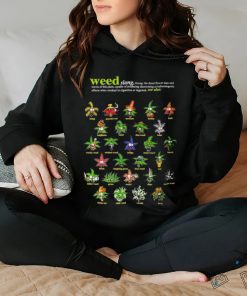 Official Weed Slang Definition Various Species T Shirt