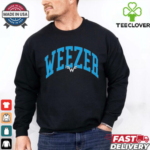 Official Weezer Holiday Collegiate Shirt