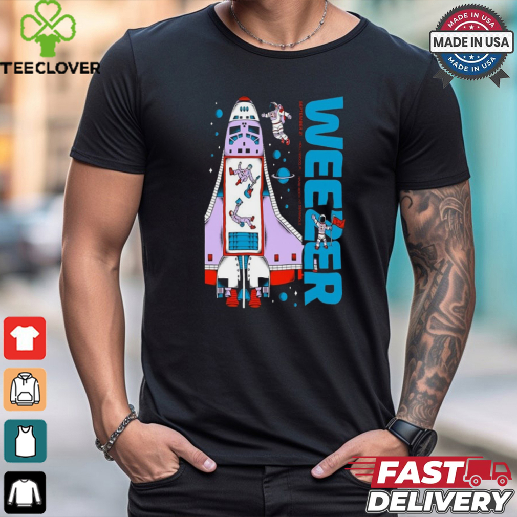 Official Weezer September 21, 2024 In Hollywood, FL Poster Shirt Official Weezer September 21, 2024 In Hollywood, FL Poster Shirt