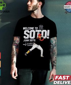 Official Welcome To New York Yankees Juan Soto Shirt
