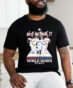 Official Went And Took It Texas Rangers Teams World Series 2023 Champions Shirt 1 Official Went And Took It Texas Rangers Teams World Series 2023 Champions Shirt