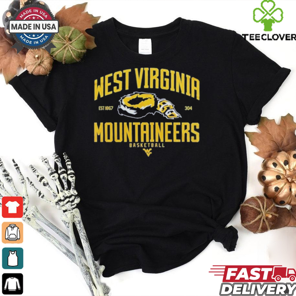Official West Virginia Mountaineers Basketball Spirit 2024 T Shirt Official West Virginia Mountaineers Basketball Spirit 2024 T Shirt