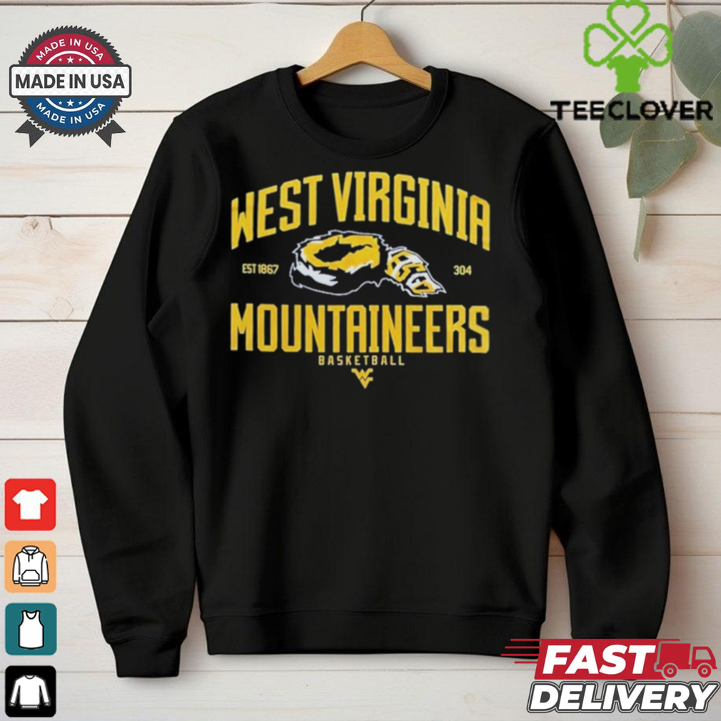 Official West Virginia Mountaineers Basketball Spirit 2024 T Shirt Official West Virginia Mountaineers Basketball Spirit 2024 T Shirt