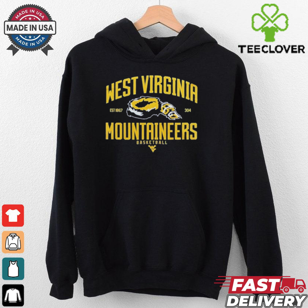 Official West Virginia Mountaineers Basketball Spirit 2024 T Shirt Official West Virginia Mountaineers Basketball Spirit 2024 T Shirt