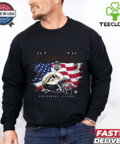 Official Western Michigan Broncos 2024 IS4S Salute To Veterans Bowl Montgomery, Al Helmet T shirts