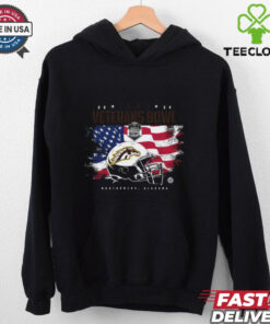 Official Western Michigan Broncos 2024 IS4S Salute To Veterans Bowl Montgomery, Al Helmet T shirts