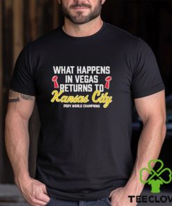 Official What happens in Vegas Returns to Kansas City Chiefs 2024 shirt