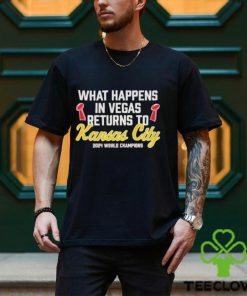 Official What happens in Vegas Returns to Kansas City Chiefs 2024 shirt