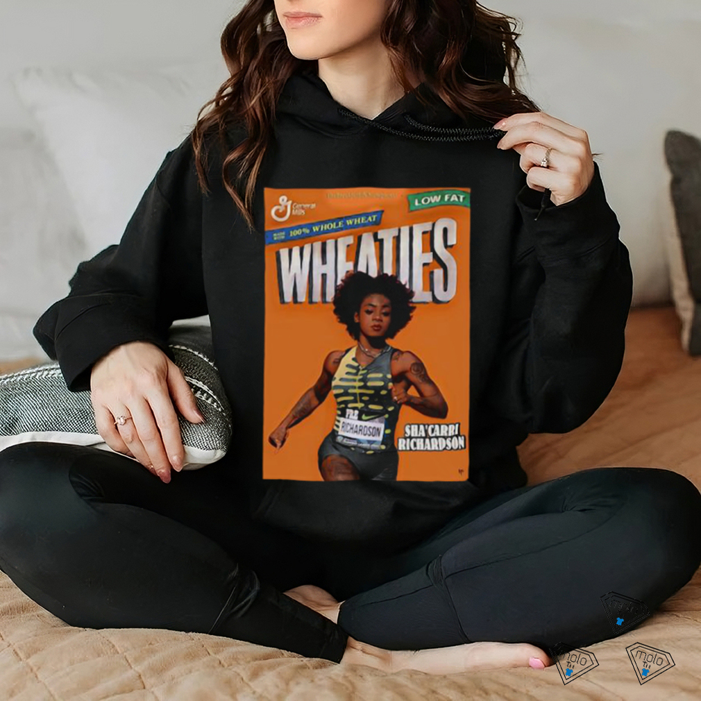 Official Wheaties Sha’carri Richardson Shirt Official Wheaties Sha’carri Richardson Shirt
