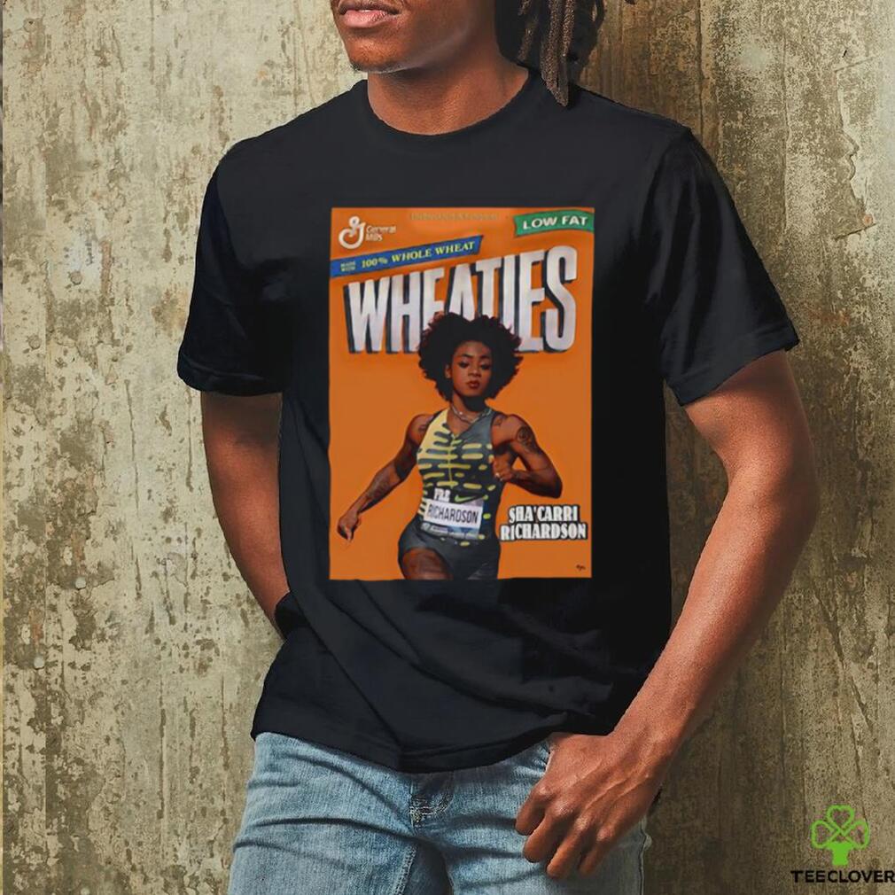 Official Wheaties Sha’carri Richardson Shirt Official Wheaties Sha’carri Richardson Shirt