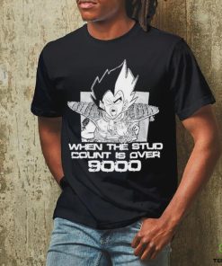 Official When The Stud Count Is Over 9000 T Shirts